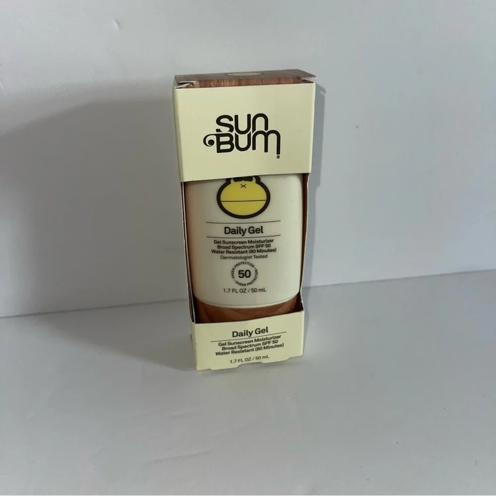 Sun Bum Daily Gel Sunscreen Moisturizer SPF 50 1.7 oz